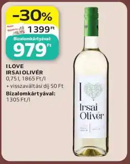 Auchan I LOVE IRSAI OLIVÉR ajánlat