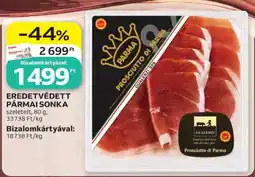 Auchan Eredetvédett pármai sonka ajánlat