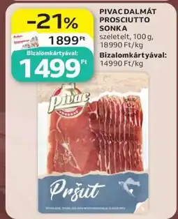 Auchan PIVAC DALMAT PROSCIUTTO SONKA ajánlat
