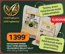 Auchan OM RAHMSTEIRER VAGY SPIELBERGER FÉLKEMÉNY ÉRLELT SAJT ajánlat