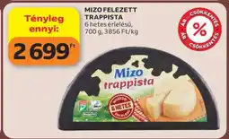 Auchan MIZO FELEZETT TRAPPISTA ajánlat