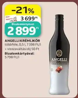 Auchan ANGELLI KRÉMLIKŐR ajánlat