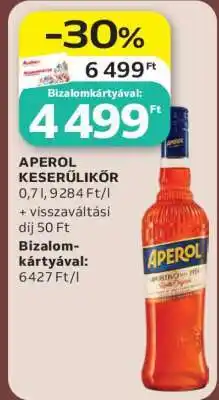Auchan APEROL KESERŰLIKŐR ajánlat