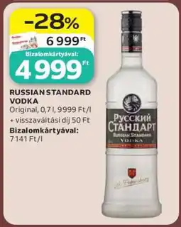 Auchan RUSSIAN STANDARD Vodka ajánlat
