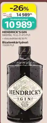 Auchan Hendrick's Gin ajánlat