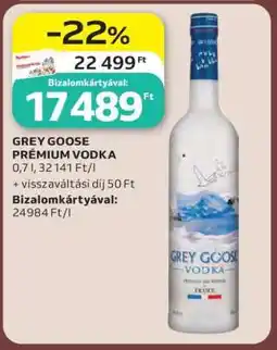 Auchan GREY GOOSE PRÉMIUM VODKA ajánlat
