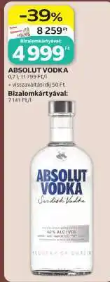 Auchan Absolut vodka ajánlat