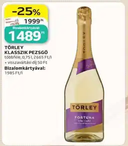 Auchan Törley Klasszik Pezsgő ajánlat