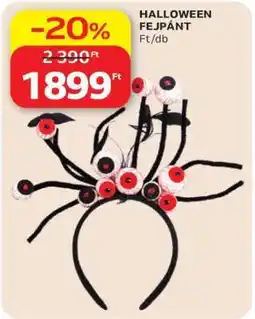 Auchan Halloween-fejpánt ajánlat
