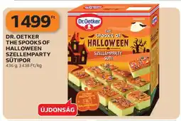 Auchan DR. OETKER THE SPOOKS OF HALLOWEEN SZELLEMPARTY SÜTIPOR ajánlat