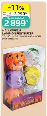 Auchan HALLOWEEN LAMPION FÉNYFŰZÉR ajánlat