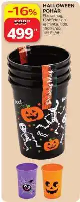 Auchan HALLOWEEN POHÁR ajánlat