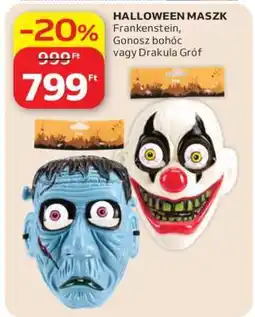 Auchan Halloween maszk ajánlat