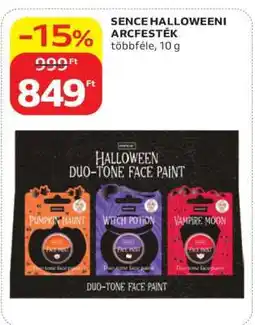 Auchan SENCE HALLOWEENI ARCFESTÉK ajánlat