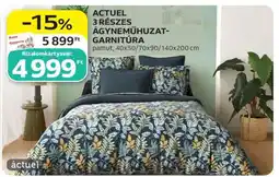 Auchan ACTUEL 3 RÉSZES ÁGYNEMŰHUZAT-GARNITÚRA ajánlat