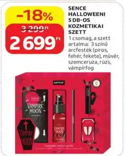 Auchan SENCE HALLOWEENI 5 DB-OS KOZMETIKAI SZETT ajánlat