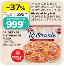 Auchan DR. OETKER Ristorante pizza ajánlat
