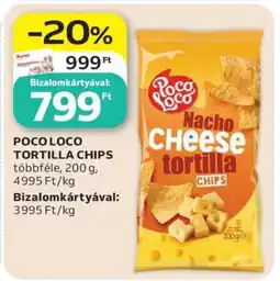 Auchan POCO LOCO Tortilla chips ajánlat
