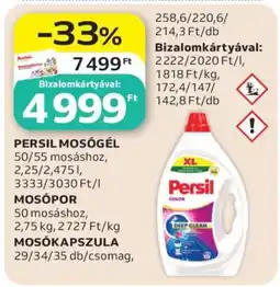 Auchan Persil mosógél ajánlat
