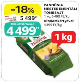 Auchan Pannónia Mester Ementáli Tömbsajt ajánlat