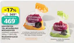 Auchan Kenyértár Teljes Kiőrlésű Búzakenyér ajánlat