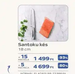 Auchan Santoku kés ajánlat