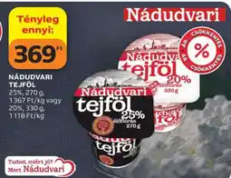 Auchan Nádudvari tejföl ajánlat