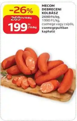 Auchan MECOM DEBRECENI KOLBÁSZ ajánlat
