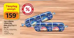 Auchan Talléros tömlős ömlesztett sajt ajánlat