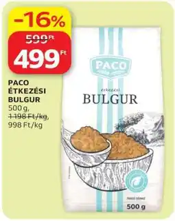 Auchan PACO ÉTKEZÉSI BULGUR ajánlat