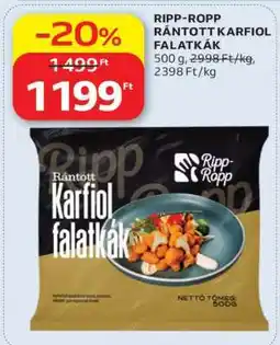 Auchan RIPP-ROPP RÁNTOTT KARFIOL FALATKÁK ajánlat