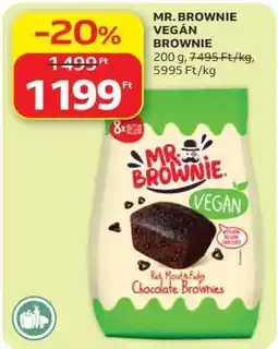 Auchan MR. BROWNIE VEGÁN BROWNIE ajánlat