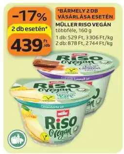 Auchan Müller Riso Vegan ajánlat