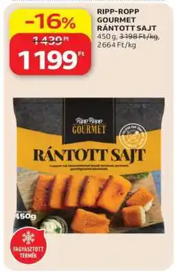 Auchan Ripp-Ropp Gourmet Rántott Sajt ajánlat