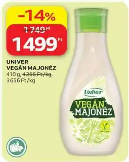 Auchan Univer Vegán Majonéz ajánlat