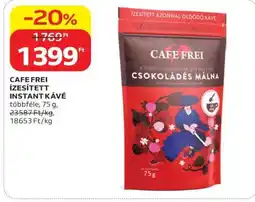 Auchan CAFE FREI ÍZESÍTETT INSTANT KÁVÉ ajánlat