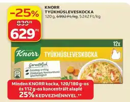 Auchan Knorr Tyúkhúsleveskocka ajánlat