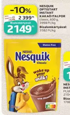 Auchan Nesquik Optistart Instant Kakaóitalpor ajánlat