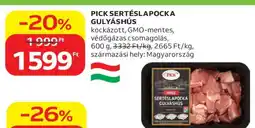 Auchan PICK Sertéslapocka Gulyáshús ajánlat