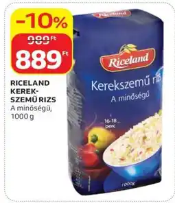 Auchan RICELAND KEREKSZEMŰ RIZS ajánlat