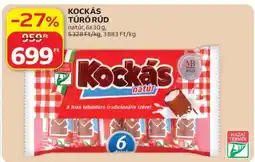 Auchan Kockás Túró Rúd ajánlat