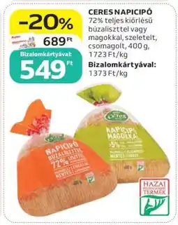 Auchan CERES Napicipó ajánlat