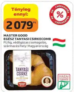 Auchan MASTER GOOD EGÉSZ TANYASI CSIRKECOMB ajánlat