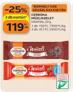 Auchan CERBONA Müzliszelet ajánlat