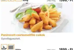 Family Frost Panírozott csirkemellfilé csíkok ajánlat