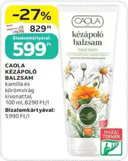 Auchan CAOLA KÉZÁPOLÓ BALZSAM ajánlat