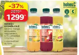 Auchan Hohes C Gyümölcslé ajánlat