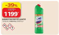 Auchan Domestos Fertőtlenítő ajánlat