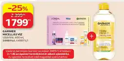 Auchan Garnier Micellás Víz ajánlat