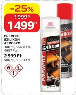 Auchan PREVENT SZILIKON AEROSZOL ajánlat